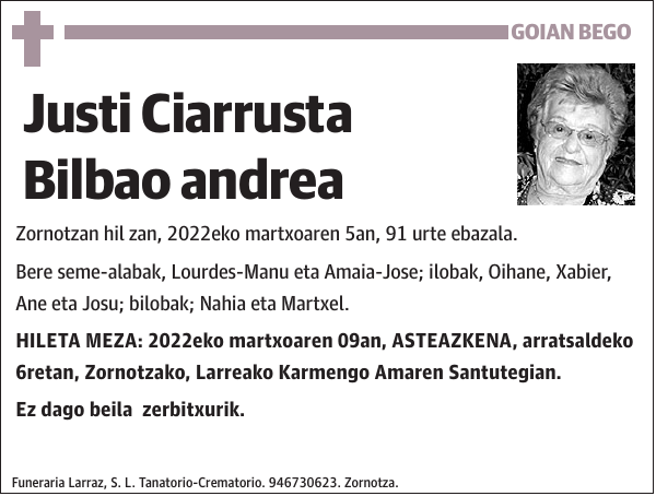 Justi Ciarrusta Bilbao