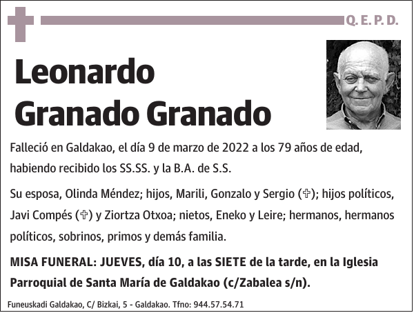 Leonardo Granado Granado
