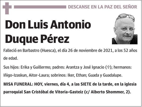 Luis Antonio Duque Pérez