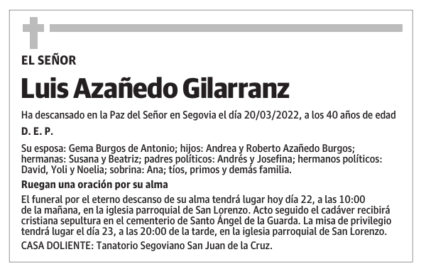 Luis Azañedo Gilarranz