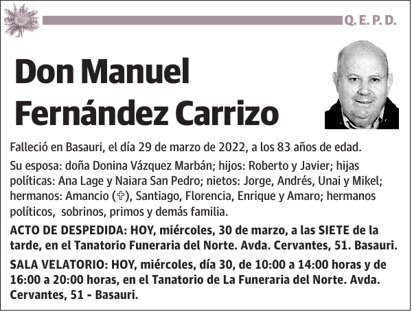 Manuel Fernández Carrizo