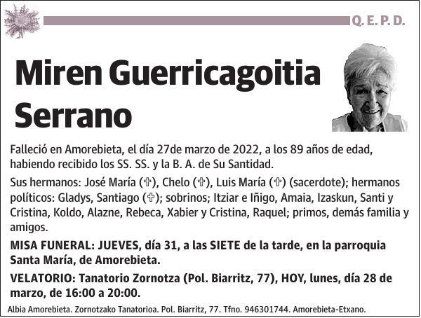Miren Guerricagoitia Serrano