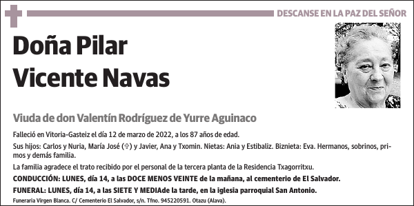 Pilar Vicente Navas