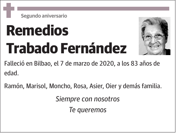 Remedios Trabado Fernández