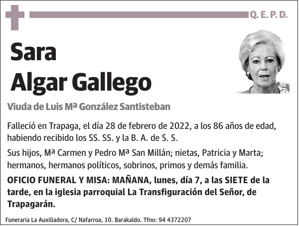 Sara Algar Gallego