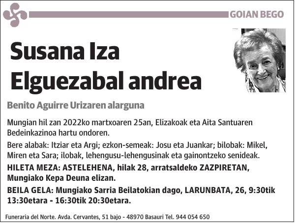 Susana Iza Elguezabal