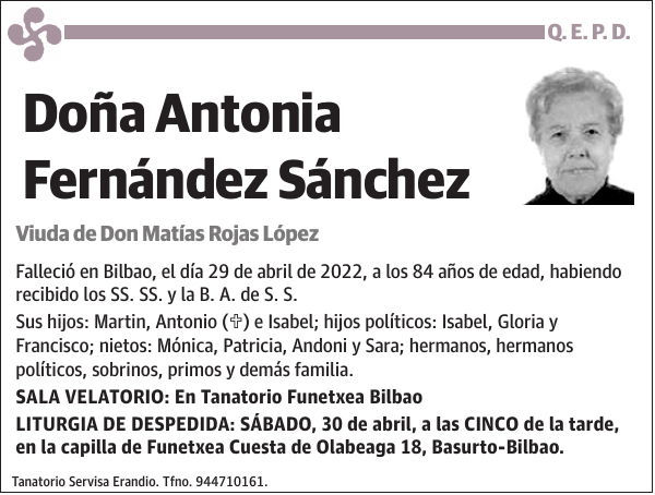 Antonia Fernández Sánchez