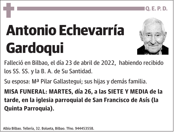 Antonio Echevarría Gardoqui