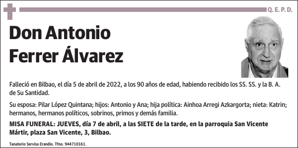 Antonio Ferrer Álvarez