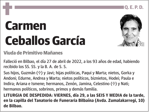 Carmen Ceballos García