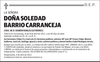 DOÑA  SOLEDAD  BARRIO  CARRANCEJA