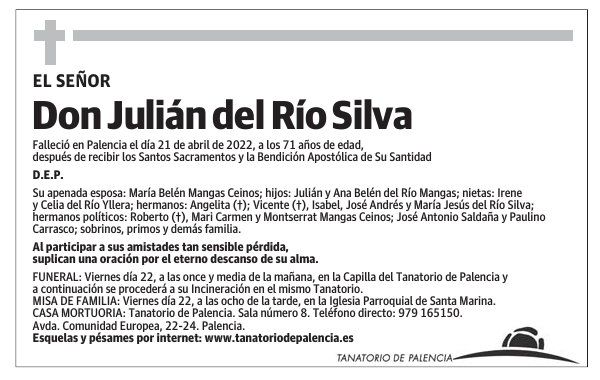 Don Julián del Río Silva