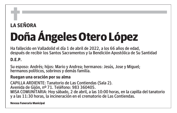 Doña Ángeles Otero López