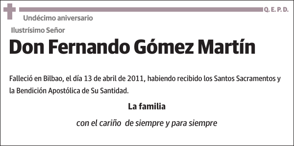 Fernando Gómez Martín