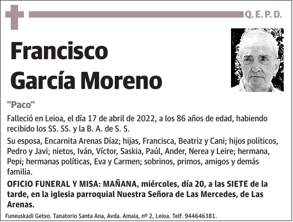 Francisco García Moreno 'Paco'