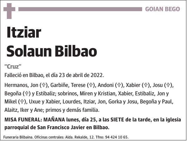Itziar Solaun Bilbao