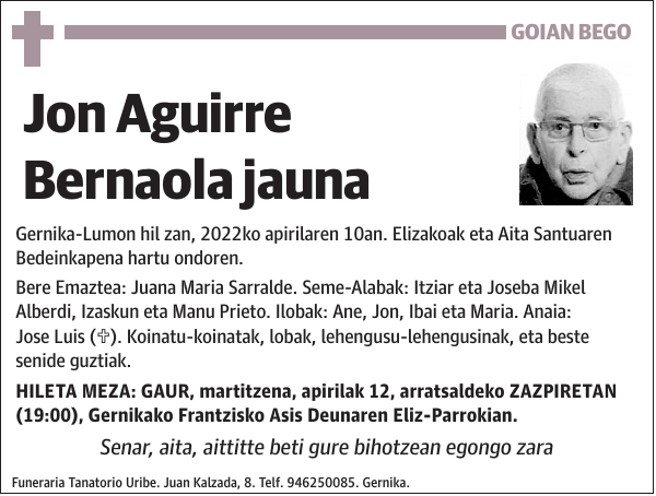 Jon Aguirre Bernaola