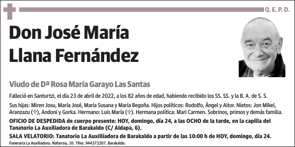 José María Llana Fernández