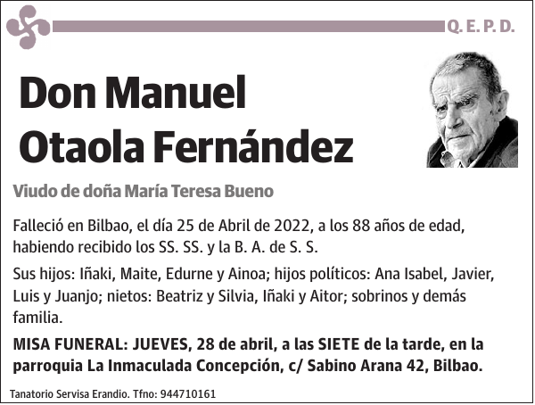 Manuel Otaola Fernández