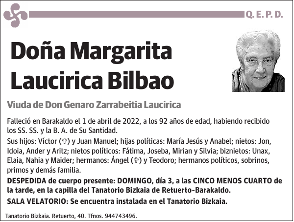 Margarita Laucirica Bilbao