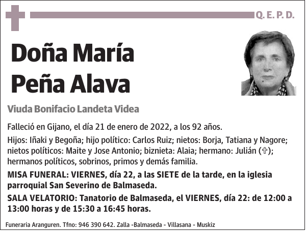 María Peña Alava