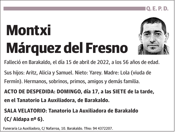Montxi Márquez del Fresno