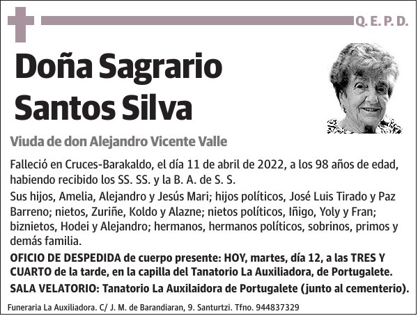 Sagrario Santos Silva