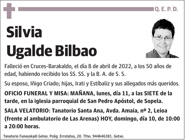 Silvia Ugalde Bilbao
