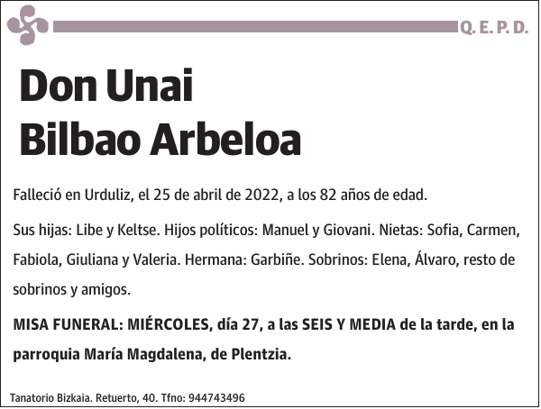 Unai Bilbao Arbeloa