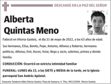 Alberta  Quintas  Meno