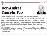 Andrés  Couceiro  Paz
