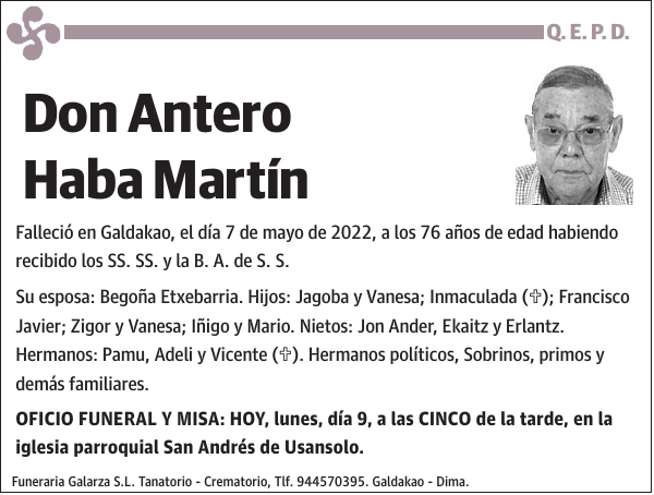 Antero Haba Martín
