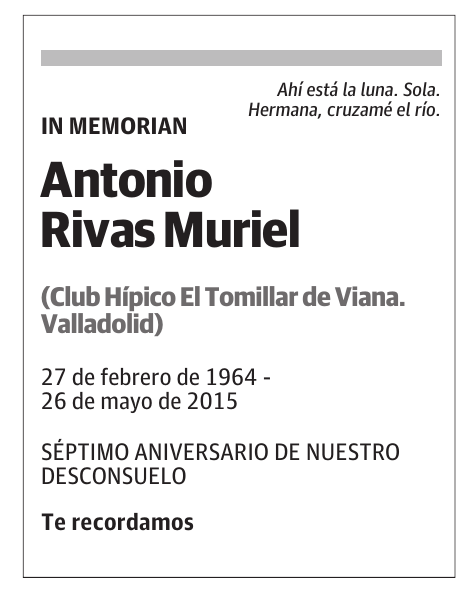 Antonio Rivas Muriel