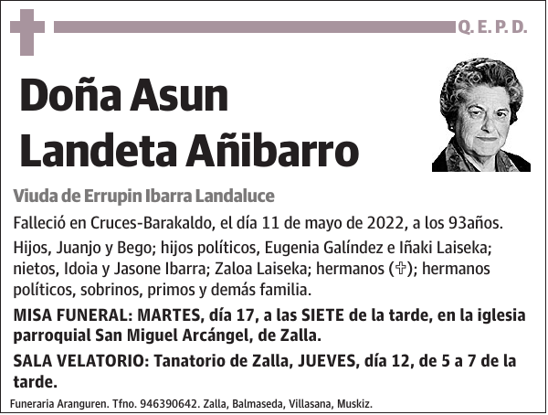 Asun Landeta Añibarro