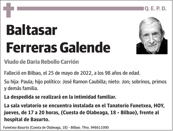 Baltasar Ferreras Galende
