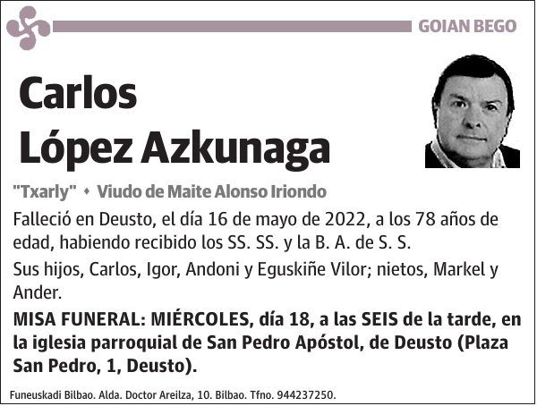 Carlos López Azkunaga 'Txarly'
