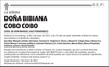 DOÑA  BIBIANA  COBO  COBO