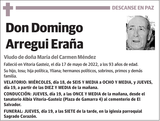 Domingo  Arregui  Eraña