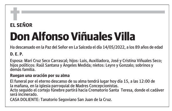 Don Alfonso Viñuales Villa