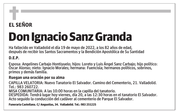 Don Ignacio Sanz Granda