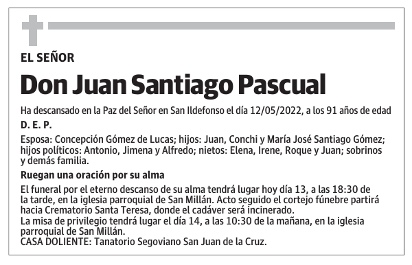 Don Juan Santiago Pascual