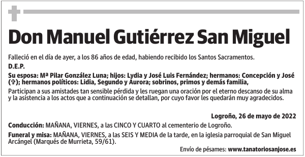 Don  Manuel  Gutiérrez  San  Miguel