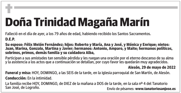 Doña  Trinidad  Magaña  Marín