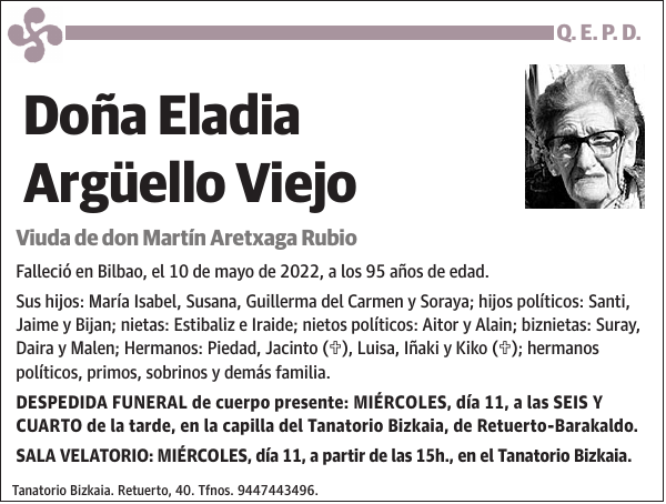 Eladia Argüello Viejo