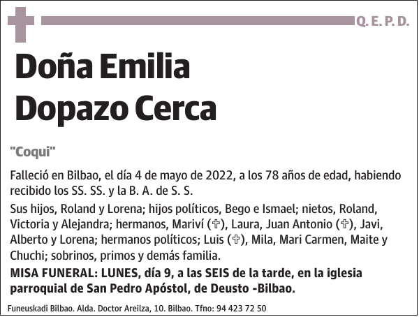 Emilia Dopazo Cerca