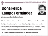 Felipa  Campo  Fernández