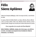 Félix  Sáenz  Apilánez