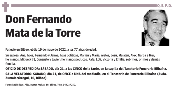 Fernando Mata de la Torre