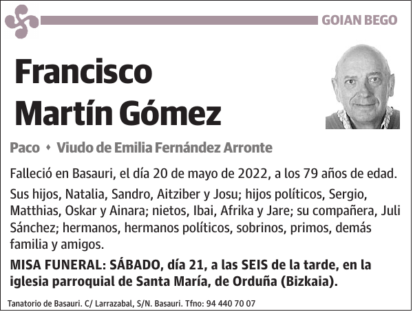 Francisco Martín Gómez