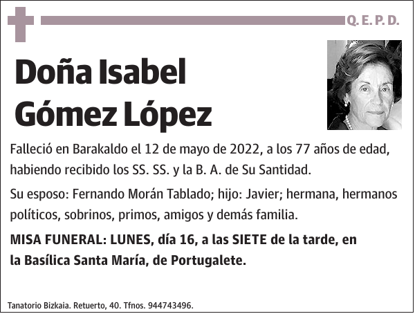 Isabel Gómez López